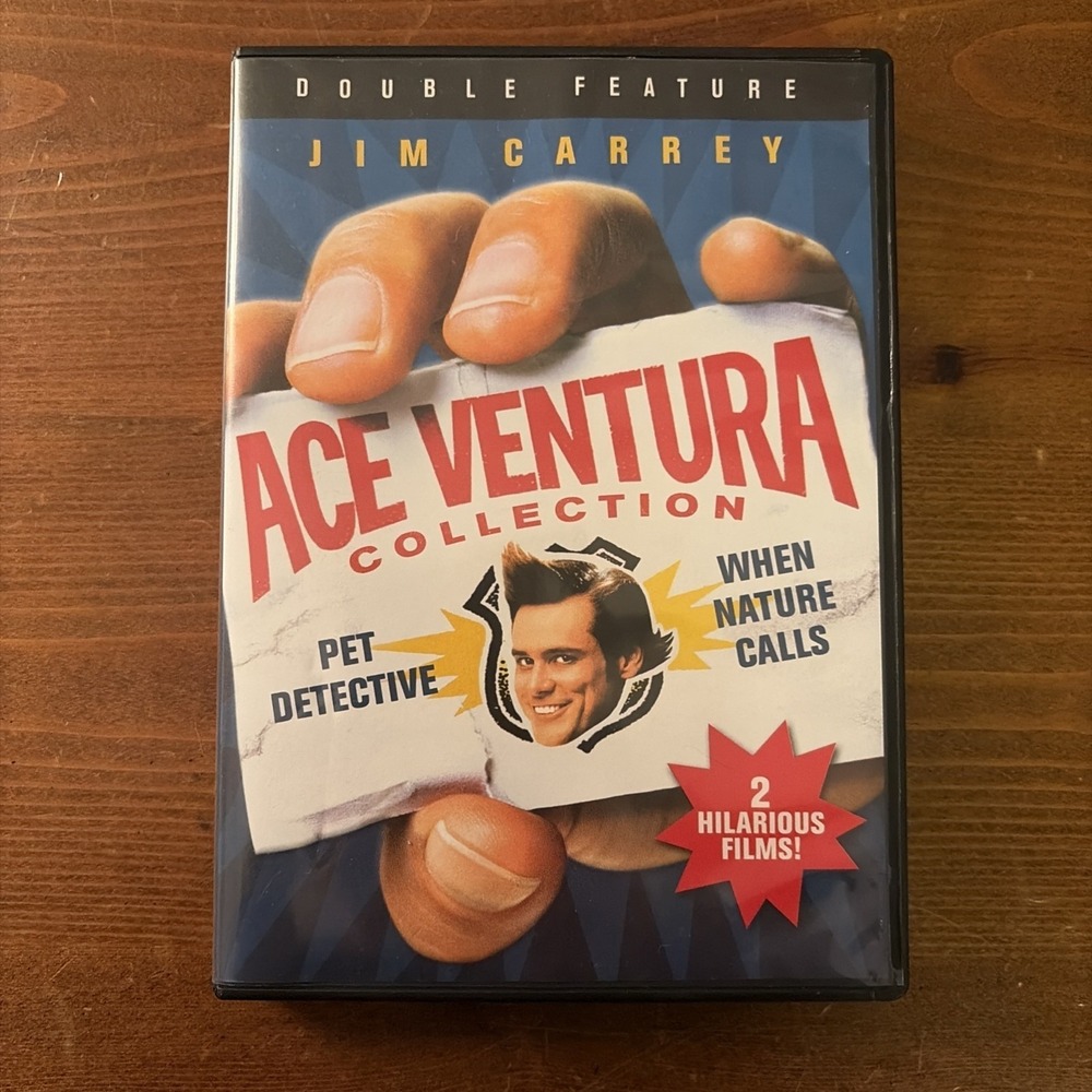 Ace Ventura Collection DVD : Pet Detective and When Nature‎ Calls, Jim Carrey